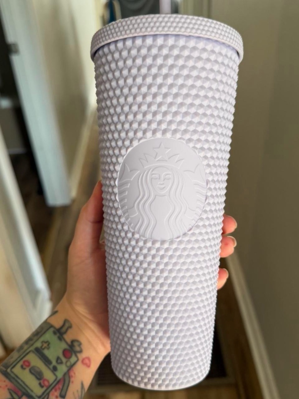 Starbucks Studded Travel Tumbler - Light Lavender